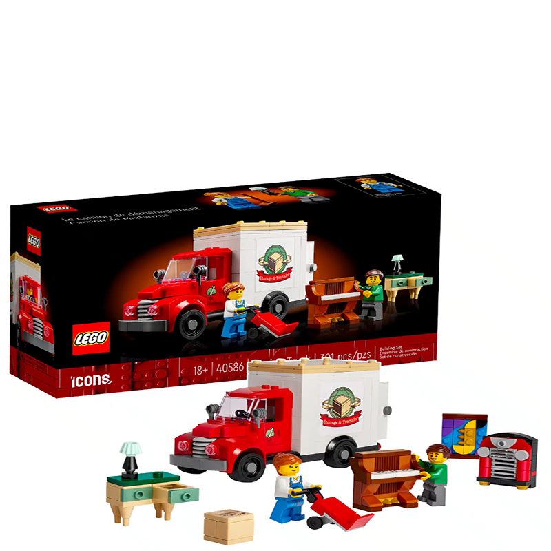 Lego Icons - Chariot de déménagement