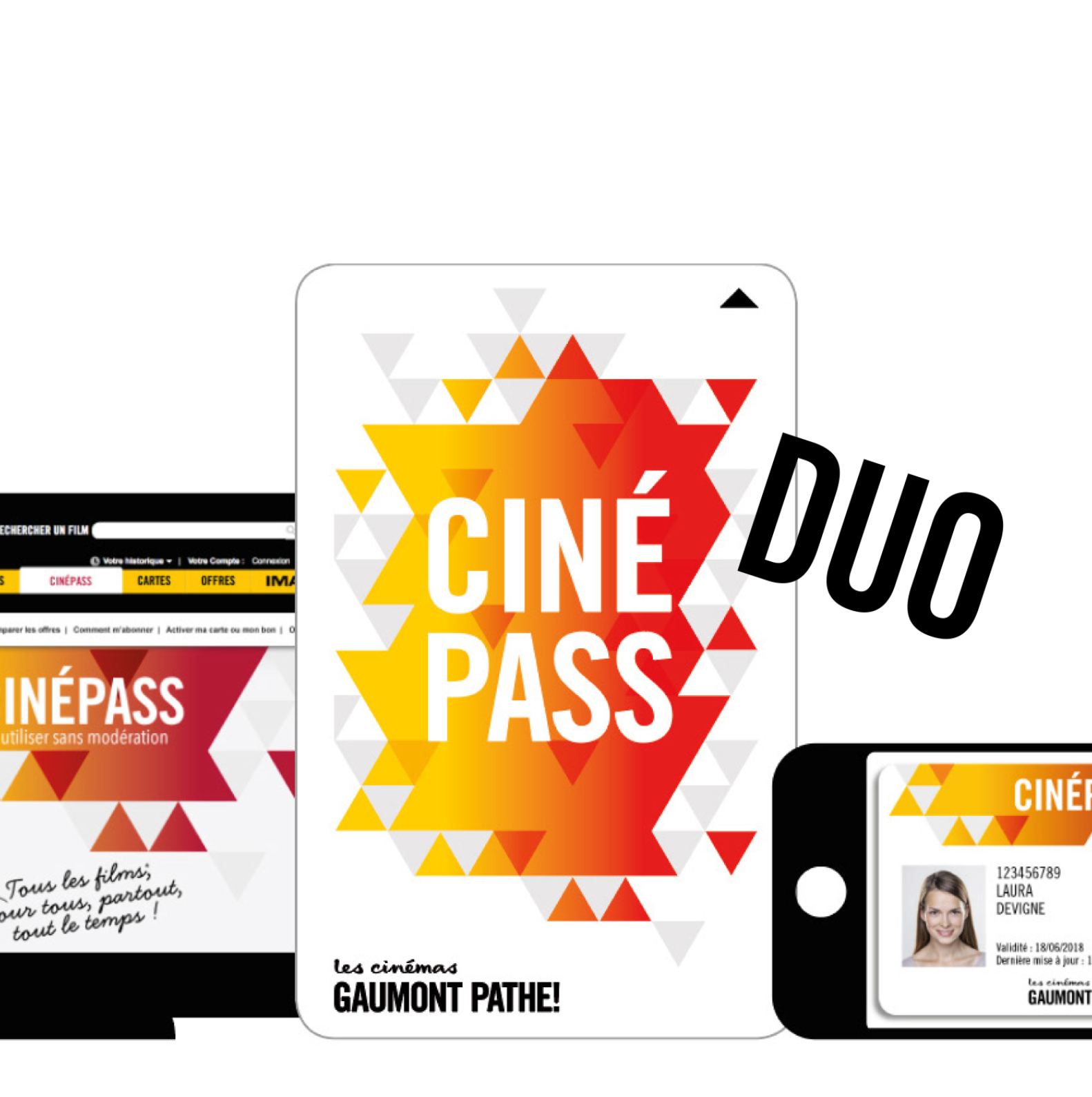 Abonnement duo - 1 an de cinéma