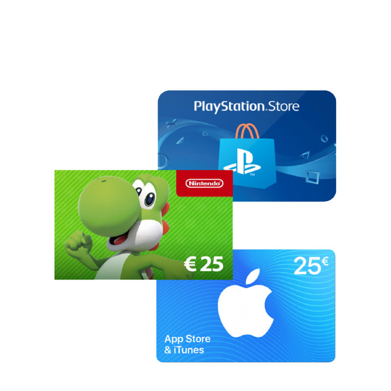 Carte cadeaux jeux